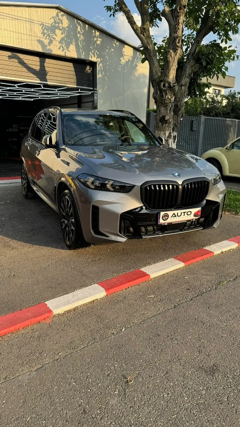 BMW finalizat în fața atelierului
